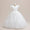 A-Line/Princess V-Neck Flying Sleeves Flower Girl Dresses with Belt