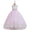 Princess Ball Gown Scoop Sleeveless Flower Girl Dresses with Appliques