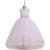 Princess Ball Gown Scoop Sleeveless Flower Girl Dresses with Appliques