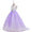 Princess Ball Gown Scoop Sleeveless Flower Girl Dresses with Appliques