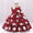 Princess Ball Gown Scoop Tiered Flower Girl Dresses with Polka Dots