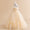 A-Line/Princess Illusion Scoop Flower Girl Dresses with Bow
