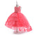 Princess Ball Gown Scoop Embroidery Tiered Flower Girl Dresses with Belt