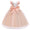 A-Line/Princess Scoop Flying Sleeves Flower Girl Dresses with Pearls