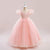 Ball Gown Scoop Puff Sleeves Flower Girl Dresses with Sequins