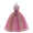 Ball Gown V-Neck Sleeveless Flower Girl Dresses with Sash