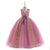 Ball Gown V-Neck Sleeveless Flower Girl Dresses with Sash