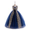 Ball Gown V-Neck Sleeveless Flower Girl Dresses with Sash