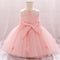 Ball Gown Scoop Sleeveless Flower Girl Dresses with Solid Flowers