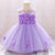 Ball Gown Scoop Sleeveless Flower Girl Dresses with Solid Flowers