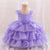 Ball Gown Scoop Sleeveless Flower Girl Dresses with Solid Flowers