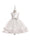 Ball Gown Scoop Sleeveless Flower Girl Dresses with Pearls