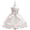 Ball Gown Scoop Sleeveless Flower Girl Dresses with Pearls
