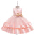 Ball Gown V-Neck Sleeveless Flower Girl Dresses with Bow Knot