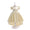 A-Line/Princess V-Neck Short Sleeves Ruched Christmas Dresses for Girls