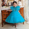 Ball Gown Scoop Flying Sleeves Flower Girl Dresses with Sequins