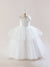 Ball Gown Scoop Sleeveless Flower Girl Dresses with Ruched