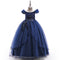 Ball Gown Cold Shoulder Short Sleeves Flower Girl Dresses with Beading