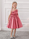 Ball Gown Scoop Sleeveless Flower Girl Dresses with Solid Flowers