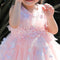 Ball Gown Scoop Sleeveless Flower Girl Dresses with Beading