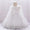Ball Gown Scoop Long Sleeves Flower Girl Dresses with Beading