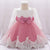 Ball Gown Scoop Long Sleeves Flower Girl Dresses with Beading