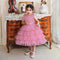 Ball Gown Scoop Sleeveless Flower Girl Dresses with Tiered