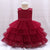 Ball Gown Scoop Sleeveless Flower Girl Dresses with Tiered