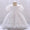Ball Gown Square Neck Tulle Flower Girl Dresses with Lace