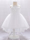 Ball Gown Scoop Sleeveless Flower Girl Dresses with Solid Flowers