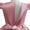 Ball Gown Scoop Puff Sleeves Flower Girl Dresses with Tiered
