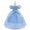 Ball Gown Scoop Puff Sleeves Flower Girl Dresses with Solid Flowers