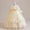 Ball Gown Scoop 3/4 Sleeves Flower Girl Dresses with Ruched