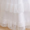 Ball Gown Scoop 3/4 Sleeves Flower Girl Dresses with Ruched