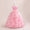Ball Gown Scoop Sleeveless Flower Girl Dresses with Solid Flowers