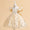 Ball Gown Scoop Puff Sleeves Flower Girl Dresses with Sequins
