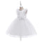 Ball Gown Scoop Flying Sleeves Flower Girl Dresses with Beading