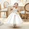 Ball Gown Scoop Sleeveless Flower Girl Dresses with Sequins