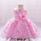 Ball Gown Scoop Sleeveless Flower Girl Dresses with Solid Flowers