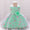 Ball Gown Scoop Sleeveless Flower Girl Dresses with Solid Flowers