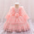 Ball Gown Scoop Long Sleeves Flower Girl Dresses with Lace