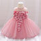 Ball Gown Scoop Sleeveless Flower Girl Dresses with Beading