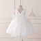 Ball Gown Scoop Sleeveless Flower Girl Dresses with Rhinestones
