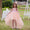 Ball Gown Scoop 3/4 Sleeves 2 Pieces Flower Girl Dresses with Bow knot