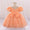 Ball Gown Scoop Puff Sleeves Flower Girl Dresses with Lace
