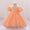 Ball Gown Scoop Puff Sleeves Flower Girl Dresses with Lace