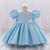 Ball Gown Scoop Puff Sleeves Flower Girl Dresses with Applique