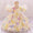 Ball Gown Scoop Puff Sleeves Flower Girl Dresses with Ruched