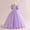 Ball Gown V-Neck Sleeveless Flower Girl Dresses with Sequins
