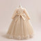Ball Gown Scoop Long Sleeves Flower Girl Dresses with Lace